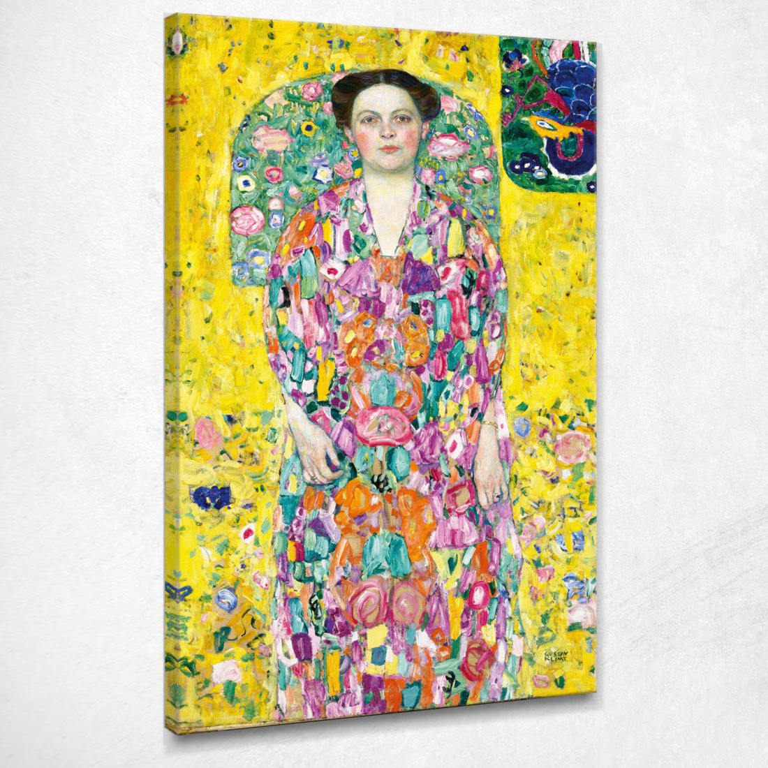 Ritratto Di Eugenia Primavesi Gustav Klimt kg122 quadro stampato su tela Ritratto Di Eugenia Primavesi Gustav Klimt kg122 quadro stampato su tela