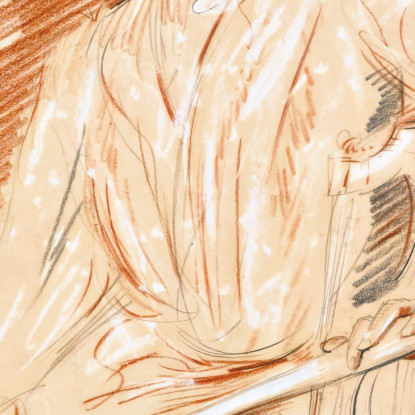 Il Parasole Paul César Helleu pch19 quadro stampato su tela