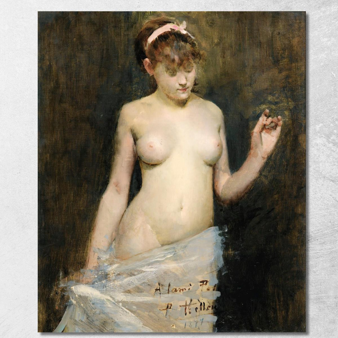 Nudo In Piedi Paul César Helleu pch54 quadro stampato su tela Nudo In Piedi Paul César Helleu pch54 quadro stampato su tela