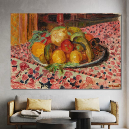 Piatto Di Frutta Pierre Bonnard pbn2 quadro stampato su tela