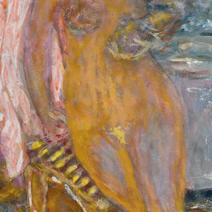 Donna Alla Sua Toilette Pierre Bonnard pbn13 quadro stampato su tela