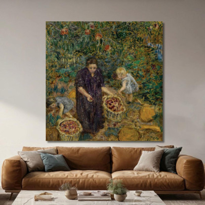 Raccolta Della Frutta Pierre Bonnard pbn20 quadro stampato su tela