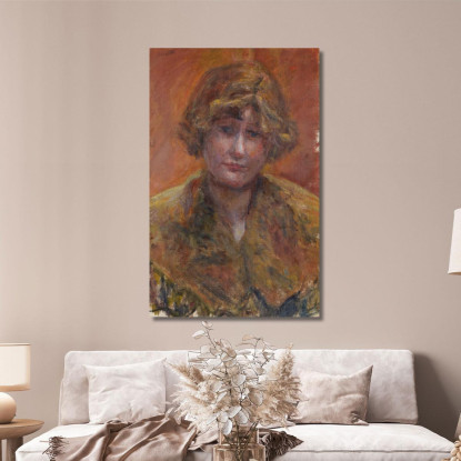 Ritratto Di Ragazza Studio Pierre Bonnard pbn59 quadro stampato su tela