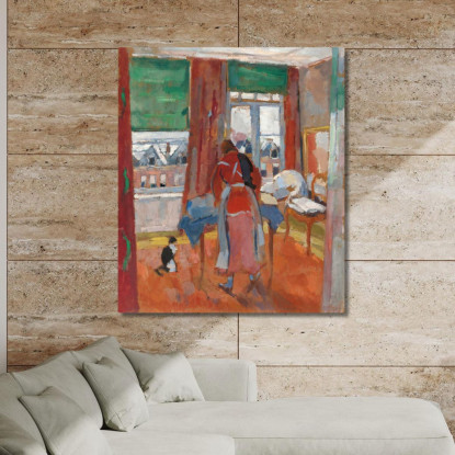Stiro Rik Wouters rwo10 quadro stampato su tela