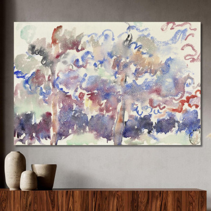 Boitsfort Paesaggio Con Alberi Da Frutto In Fiore Rik Wouters rwo11 quadro stampato su tela