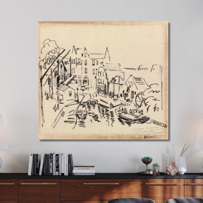 Superato Ad Amsterdam Rik Wouters rwo19 quadro stampato su tela