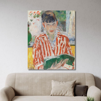 Donna Che Legge 2 Rik Wouters rwo42 quadro stampato su tela