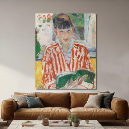 Donna Che Legge 2 Rik Wouters rwo42 quadro stampato su tela