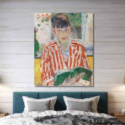 Donna Che Legge 2 Rik Wouters rwo42 quadro stampato su tela
