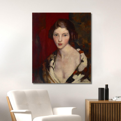 Elena Robert Henri rhn26 quadro stampato su tela