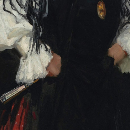 Ragazza Spagnola Di Madrid Una Chula Robert Henri rhn62 quadro stampato su tela