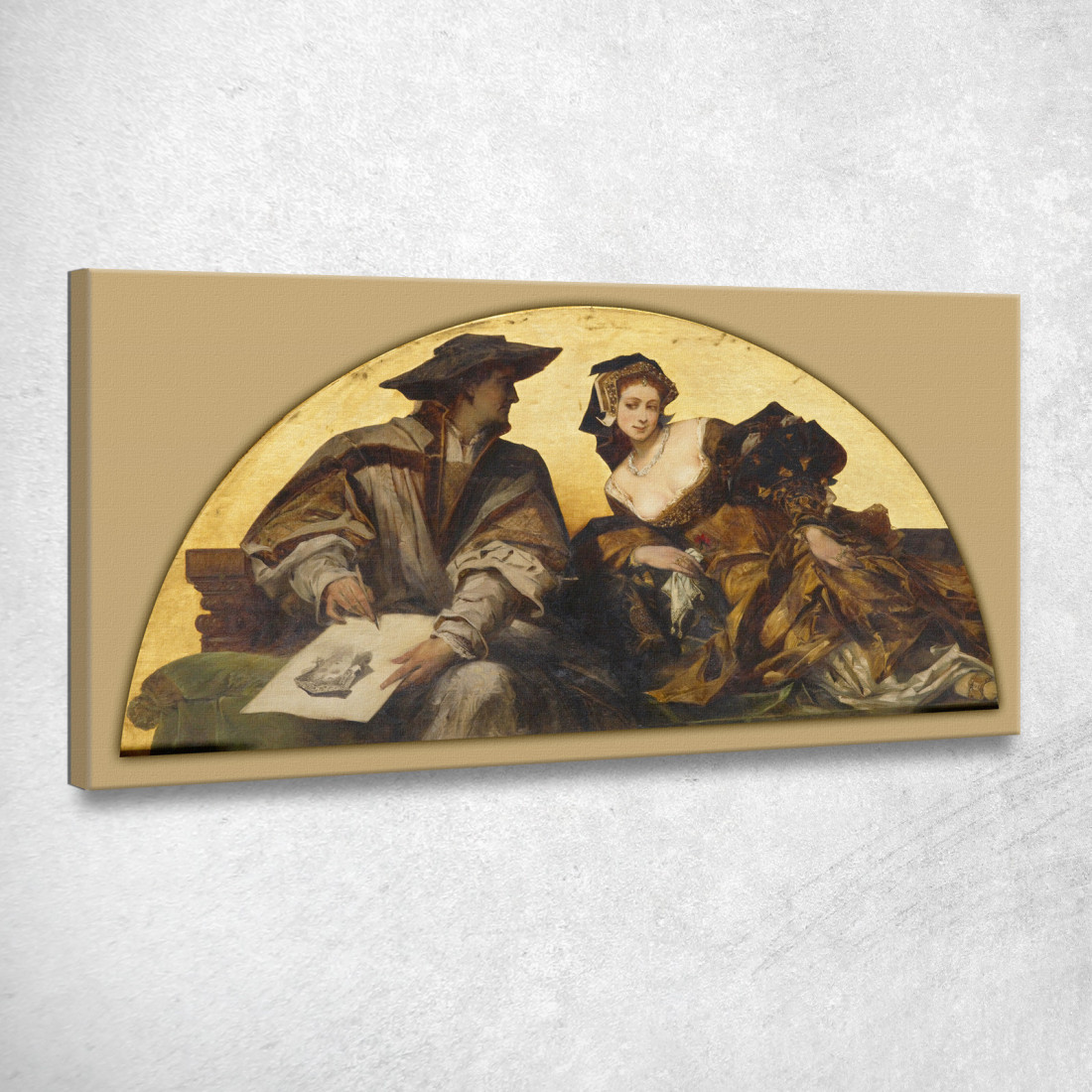 Hans Holbein Il Giovane Hans Makart hmk28 quadro stampato su tela Hans Holbein Il Giovane Hans Makart hmk28 quadro stampato su tela