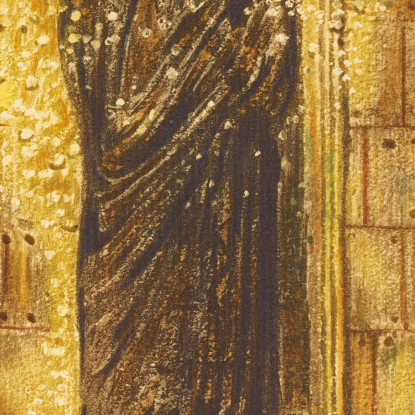 Pioggia Dorata Sir Edward Coley Burne-Jones ecb22 quadro stampato su tela