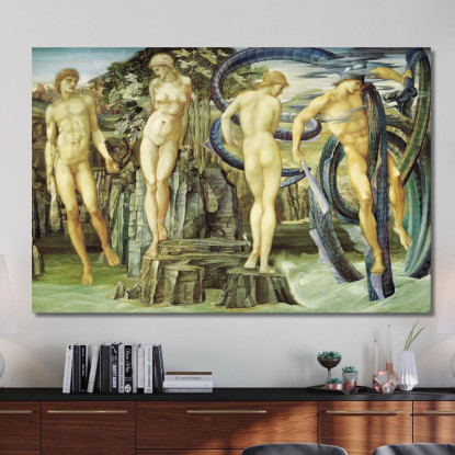 Perseo E Andromeda Sir Edward Coley Burne-Jones ecb47 quadro stampato su tela