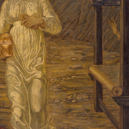 Psiche Assegnata Da Venere Il Compito Sir Edward Coley Burne-Jones ecb54 quadro stampato su tela