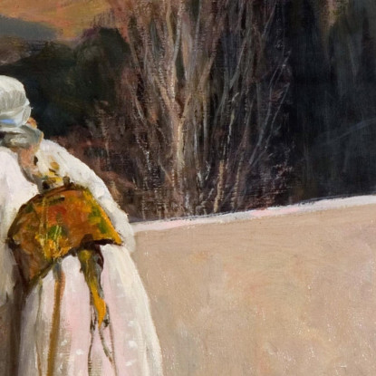 Sera Tangeri Sir John Lavery sjl19 quadro stampato su tela