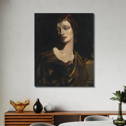 Lady Gwendeline Spencer-Churchill Sir John Lavery sjl28 quadro stampato su tela