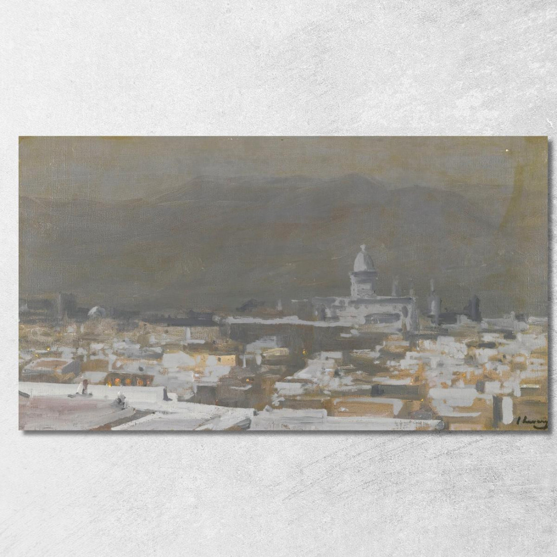 Chiaro Di Luna Tetuan Marocco Sir John Lavery sjl31 quadro stampato su tela Chiaro Di Luna Tetuan Marocco Sir John Lavery sjl31 quadro stampato su tela