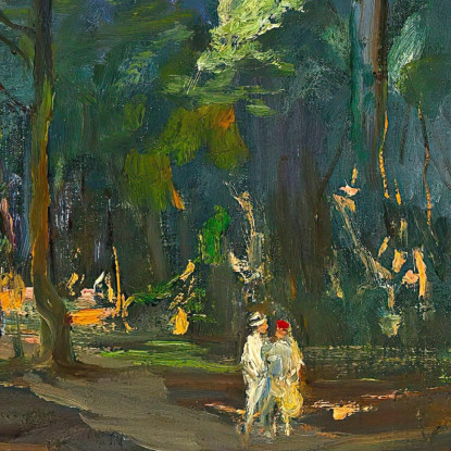 Il Sentiero Lungo Il Fiume Maidenhead 2 Sir John Lavery sjl55 quadro stampato su tela