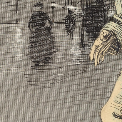 Innamorati Degli Amanti Théophile Alexandre Steinlen tas26 quadro stampato su tela