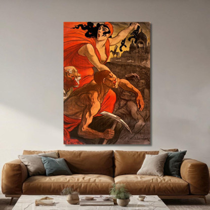 Diario Di Difesa Sociale Le Petit Sou Théophile Alexandre Steinlen tas31 quadro stampato su tela