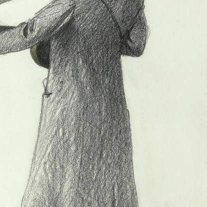Musicista Di Strada Théophile Alexandre Steinlen tas39 quadro stampato su tela