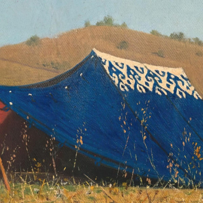 Tenda Cinese Vasily Vereshchagin vvr15 quadro stampato su tela