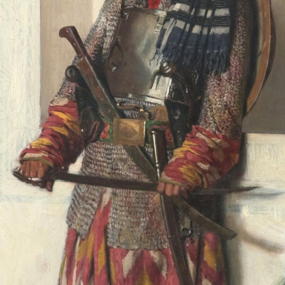 Personale Di Sicurezza Dell'Afghanistan Vasily Vereshchagin vvr47 quadro stampato su tela