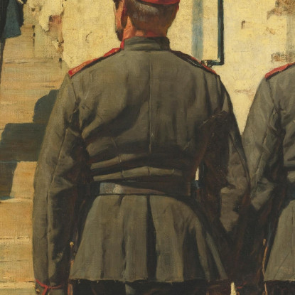 La Spia Vasily Vereshchagin vvr64 quadro stampato su tela