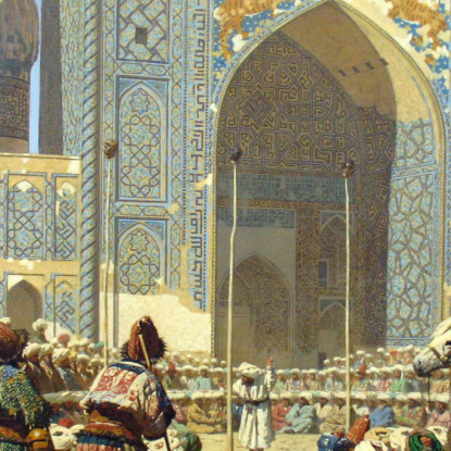 Sono Trionfanti Vasily Vereshchagin vvr66 quadro stampato su tela