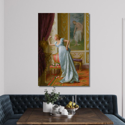 L'Attrazione Vittorio Reggianini vrg16 quadro stampato su tela