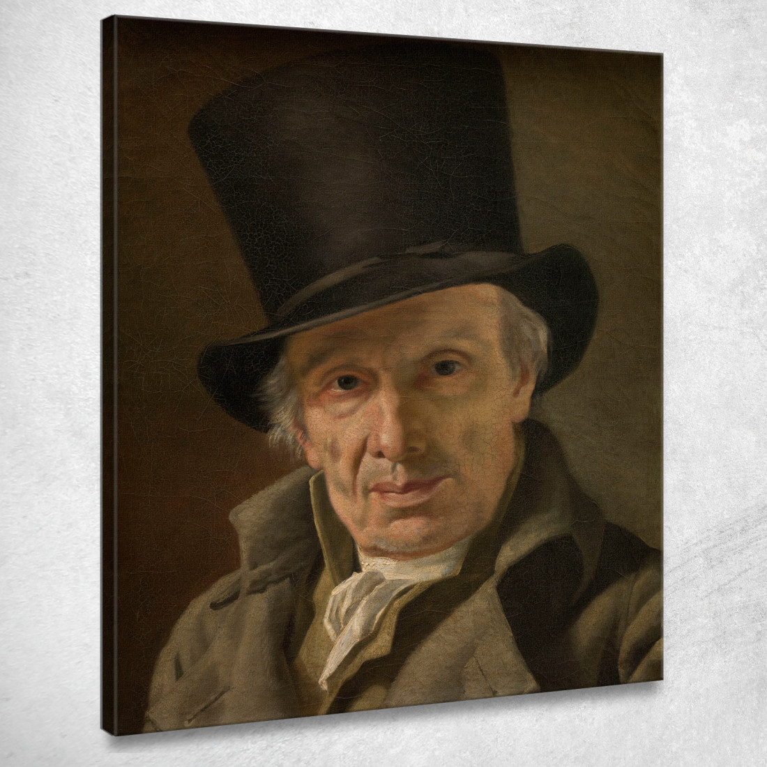 L'Uomo Con Il Cappello Jacques Louis David jld17 quadro stampato su tela L'Uomo Con Il Cappello Jacques Louis David jld17 quadro stampato su tela