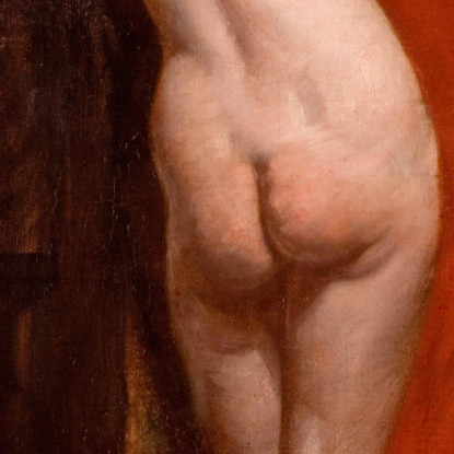 Nudo Femminile In Piedi 2 William Etty wet33 quadro stampato su tela