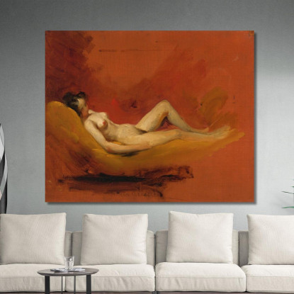 Studio Di Un Nudo Femminile William Etty wet38 quadro stampato su tela