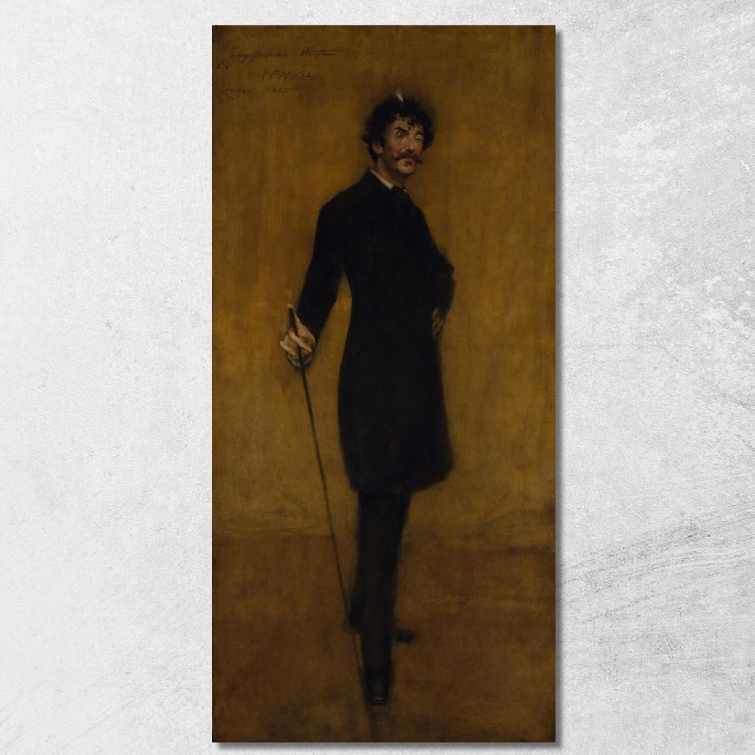 James Abbott Mcneill Whistler William Merritt Chase wmc31 quadro stampato su tela