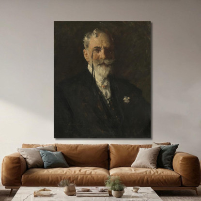 Autoritratto William Merritt Chase wmc71 quadro stampato su tela