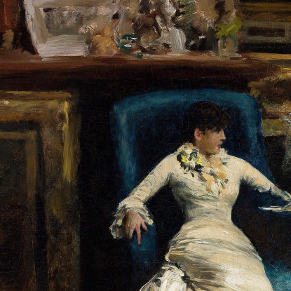 Lo Studio Della Decima Strada William Merritt Chase wmc103 quadro stampato su tela