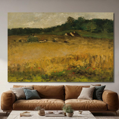 Campo Di Grano William Merritt Chase wmc110 quadro stampato su tela