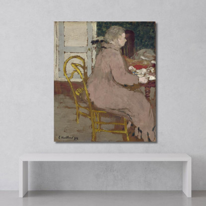 Colazione Édouard Vuillard evu13 quadro stampato su tela