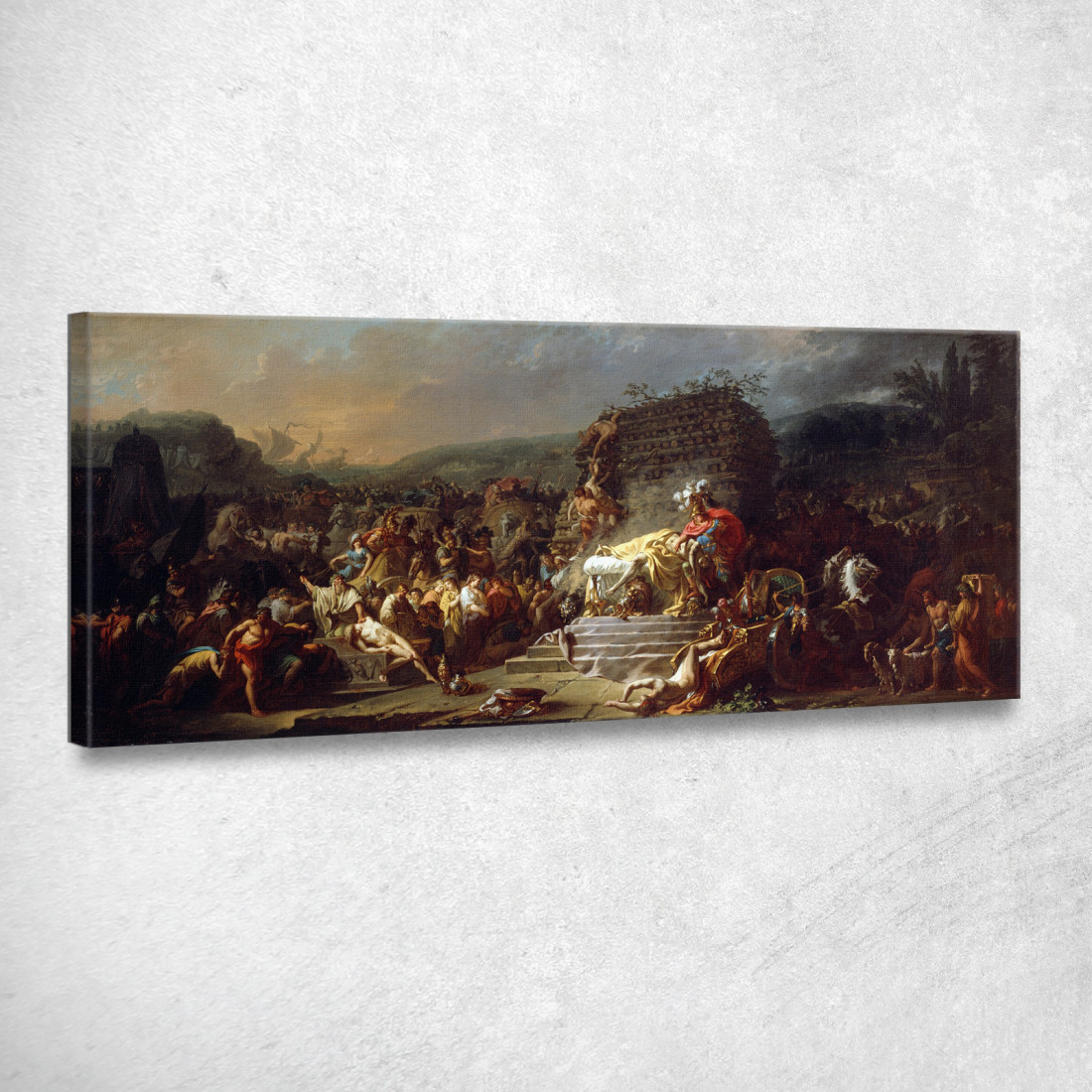 I Funerali Di Patroclo Jacques Louis David jld41 quadro stampato su tela I Funerali Di Patroclo Jacques Louis David jld41 quadro stampato su tela