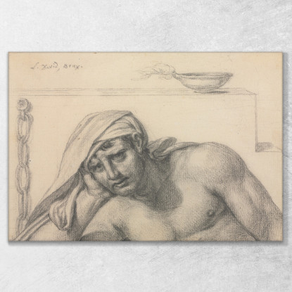 Il Prigioniero Jacques Louis David jld46 quadro stampato su tela