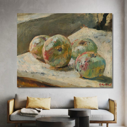 Quattro Mele Édouard Vuillard evu144 quadro stampato su tela