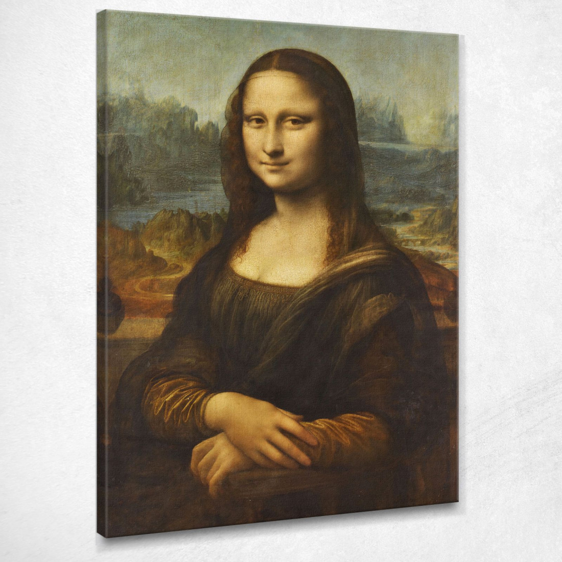 La Gioconda Leonardo Da Vinci ldv7 quadro stampato su tela La Gioconda Leonardo Da Vinci ldv7 quadro stampato su tela