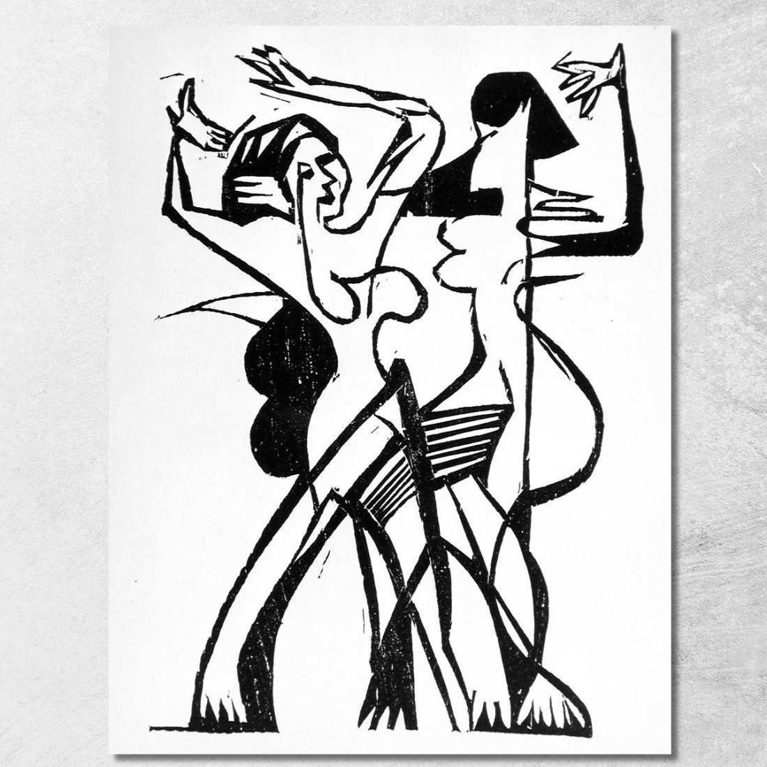 Balla Vicino Ernst Ludwig Kirchner elk19 quadro stampato su tela Balla Vicino Ernst Ludwig Kirchner elk19 quadro stampato su tela