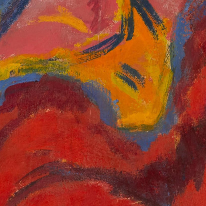 Ballerini Di Czardas Ernst Ludwig Kirchner elk32 quadro stampato su tela