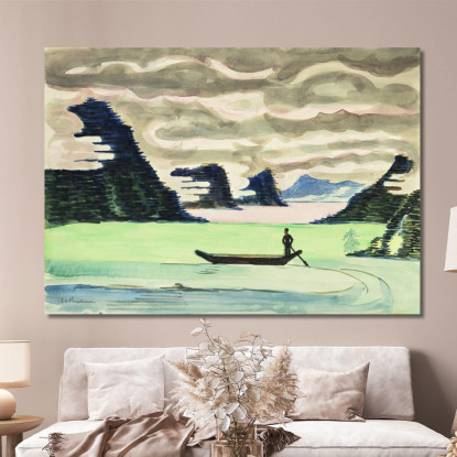 Lago Di Montagna Ernst Ludwig Kirchner elk80 quadro stampato su tela