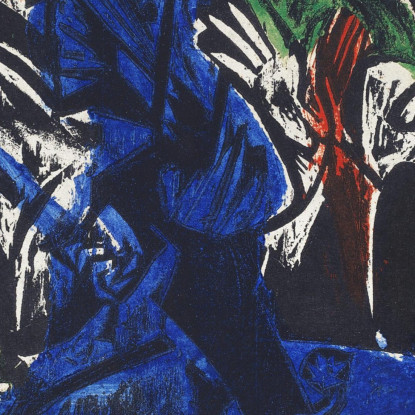 La Maravillosa Historia De Peter Schlemihl Schlemihl Se Encuentra Con El Hombrecito Gris En El Camino 191 Ernst Ludwig Kirchner