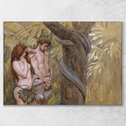La Maledizione Di Dio James Tissot jts29 quadro stampato su tela