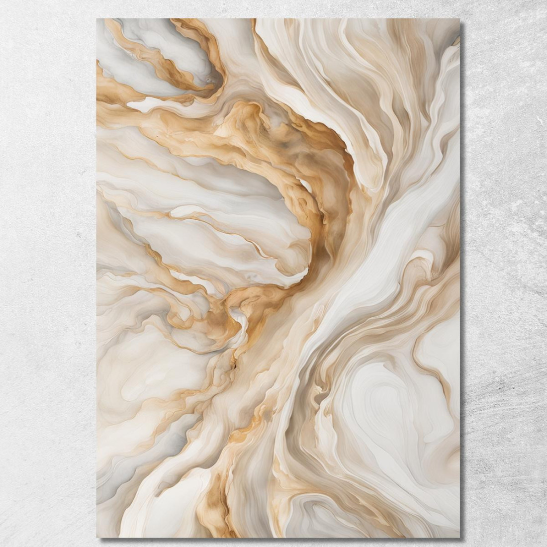Quadro Moderno Effetto Marmo Beige E Bianco abs86 quadro stampato su tela Quadro Moderno Effetto Marmo Beige E Bianco abs86 quadro stampato su tela