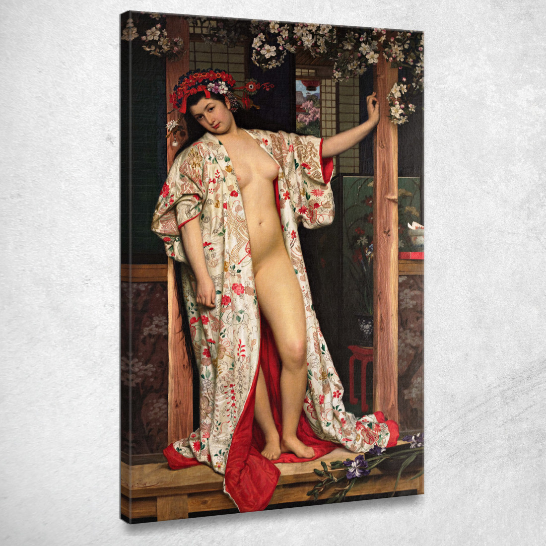 I Giapponesi Nel Bagno James Tissot jts54 quadro stampato su tela I Giapponesi Nel Bagno James Tissot jts54 quadro stampato su tela